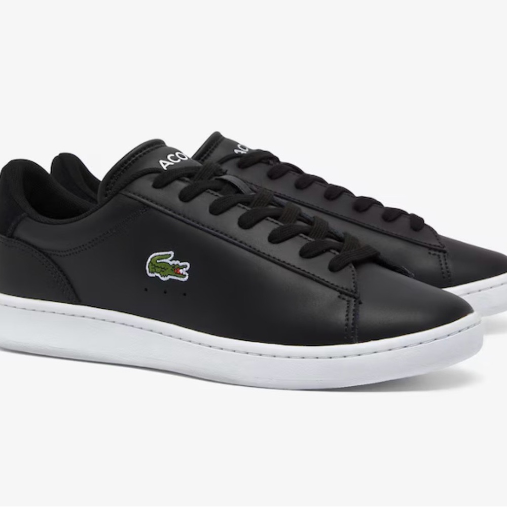 Lacoste Black and White Casual Sneakers